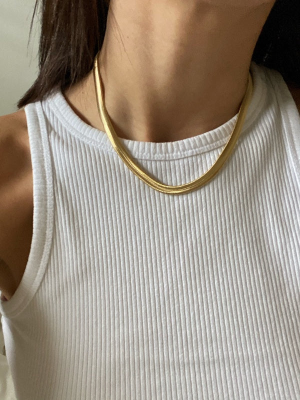 gold snake chain